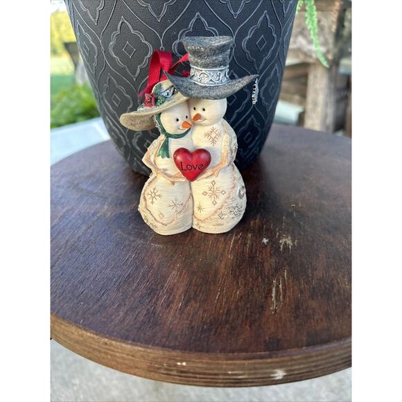 Pavillion Gift Other - 2007 Pavilion Gift Birch Hearts Snowmen LOVE Ornament 81010 Tree Christmas Tree